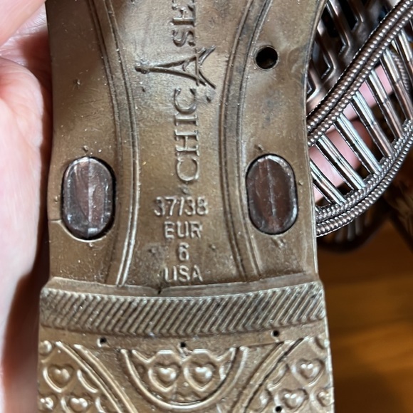 Chic sexy women’s sandals - flower design - size 37/38 (6) - Picture 4 of 6